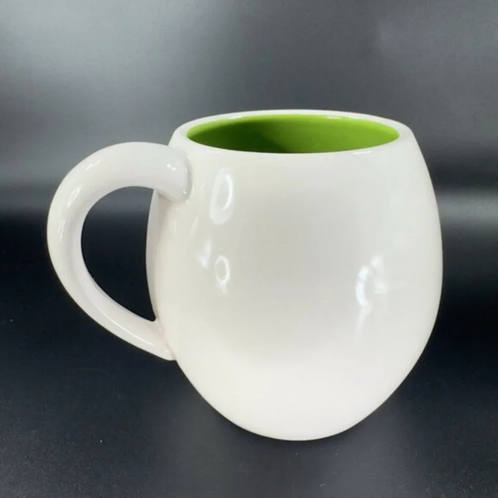 Rae Dunn Christmas Cheer Elf Feet Coffee Mug Cup‎ Ceramic Holiday Mug Porcelain